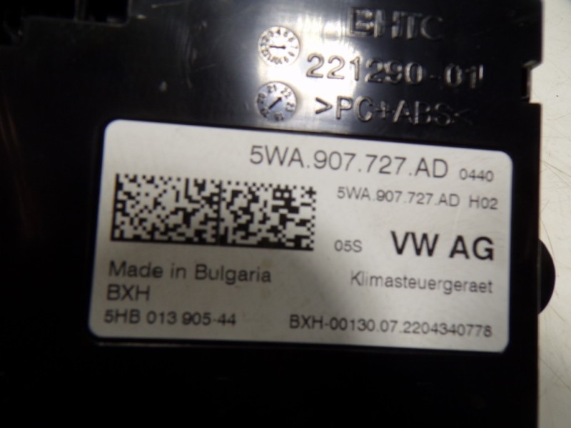 Recambio de modulo electronico para seat leon sportstourer (kl8) fr referencia OEM IAM 5WA907727AD 5WA907727AD 