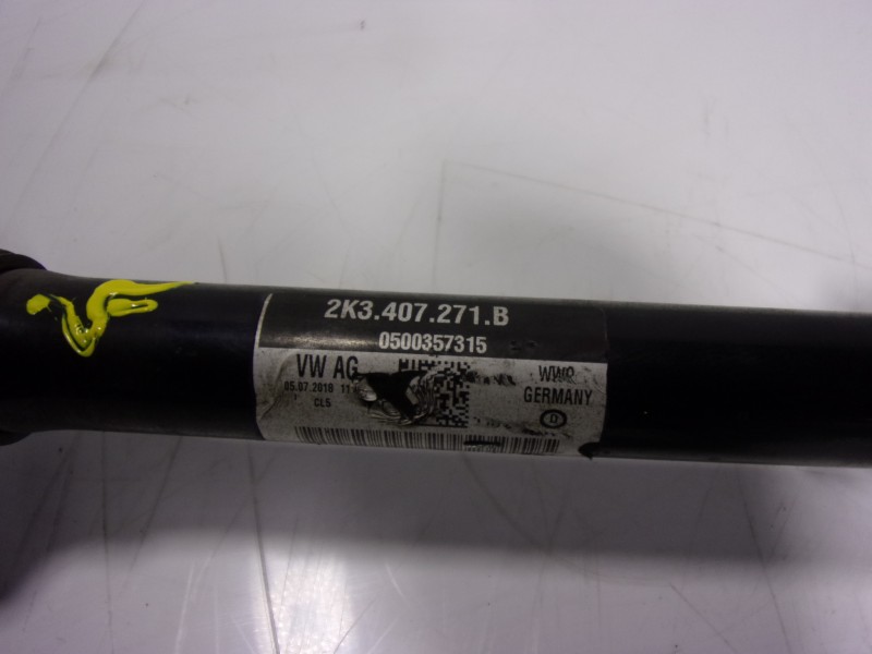 Recambio de transmision izquierda para volkswagen caddy furgón/kombi 2.0 tdi referencia OEM IAM 2K3407271B 2K3407271B 