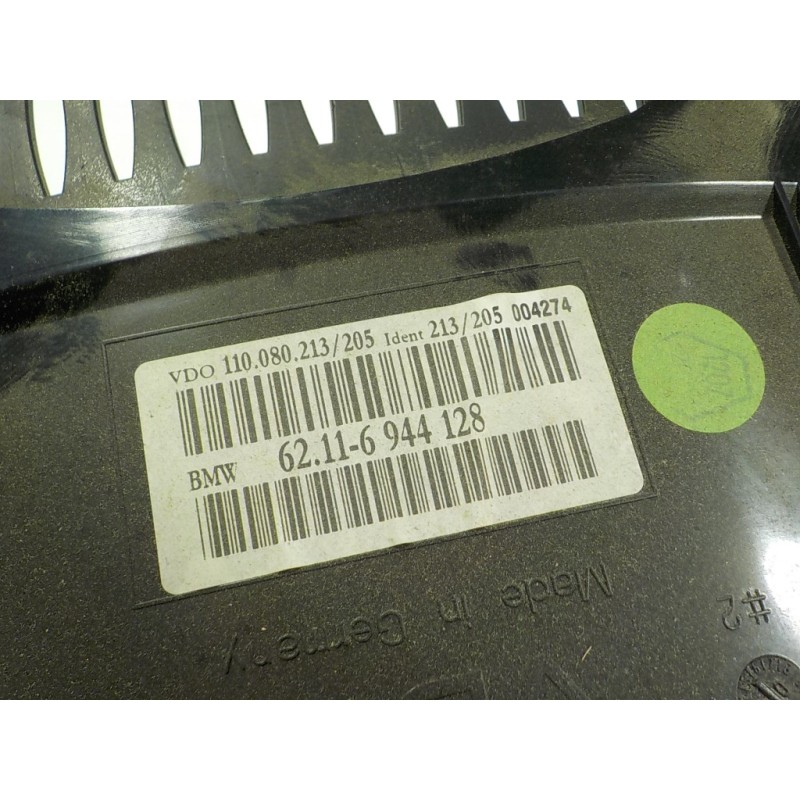Recambio de cuadro instrumentos para bmw serie 5 berlina (e60) 2.2 24v cat referencia OEM IAM 62116958592 62116944128 