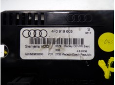 Recambio de pantalla multifuncion para audi a6 berlina (4f2) 2.7 tdi referencia OEM IAM 4F0919603 4F0919603  2