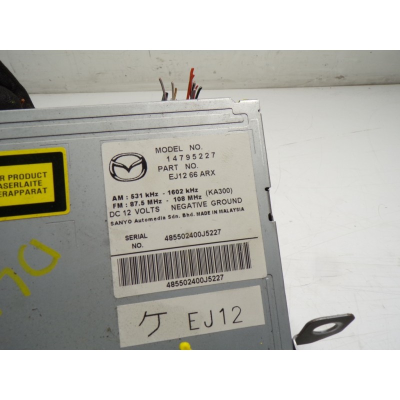 Recambio de sistema audio / radio cd para mazda cx-7 (er) 2.2 turbodiesel cat referencia OEM IAM EH6366AH0B 14795227 