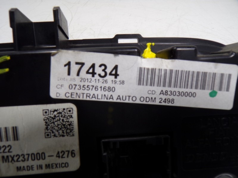 Recambio de mando climatizador para fiat 500 l (330) pop star referencia OEM IAM 735576168 735576168 