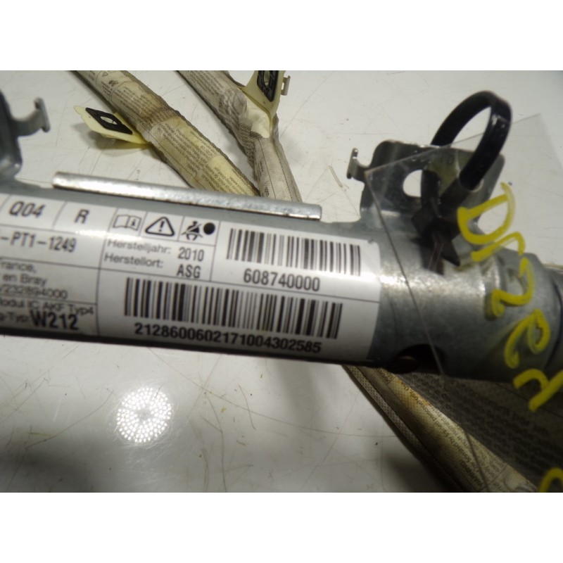 Recambio de airbag cortina delantero derecho para mercedes-benz clase e (w212) lim. 3.0 cdi cat referencia OEM IAM A2128600602 6