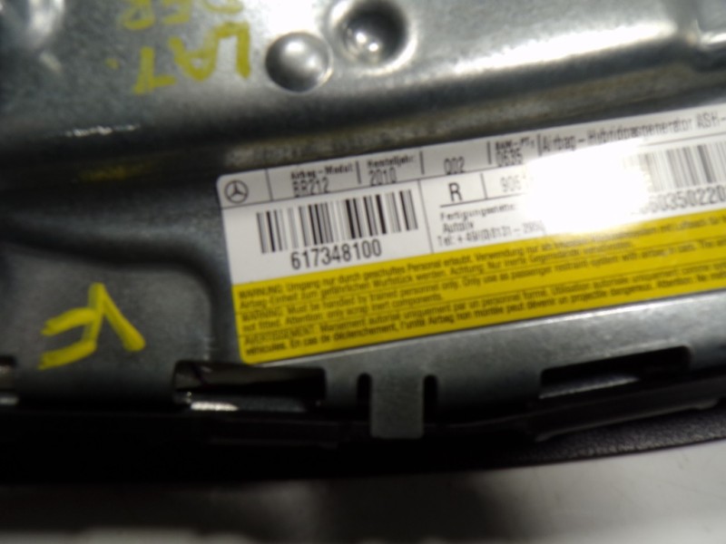 Recambio de airbag lateral derecho para mercedes-benz clase e (w212) lim. 3.0 cdi cat referencia OEM IAM  617348100 