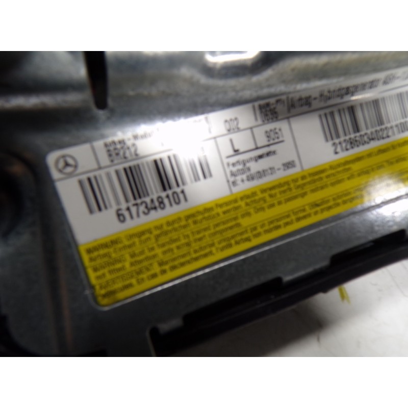 Recambio de airbag lateral izquierdo para mercedes-benz clase e (w212) lim. 3.0 cdi cat referencia OEM IAM  617348101 