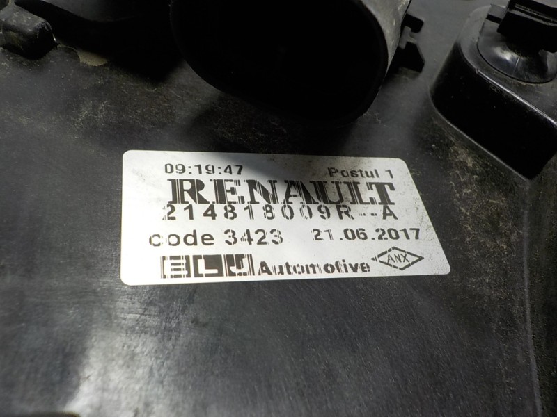 Recambio de electroventilador para renault clio iv 0.9 tce referencia OEM IAM 214818009R 214818009R 