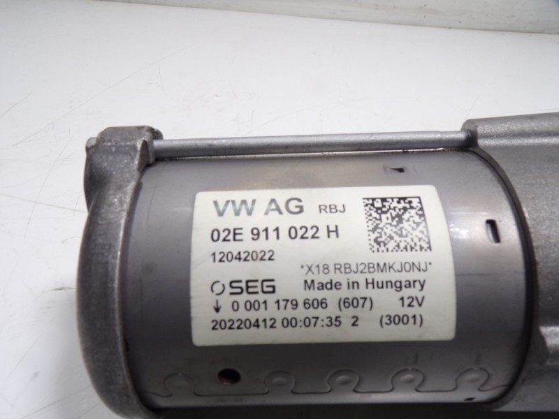 Recambio de motor arranque para cupra leon kl8 2.0 tsi vz 245 referencia OEM IAM 02E911022H 02E911022H 