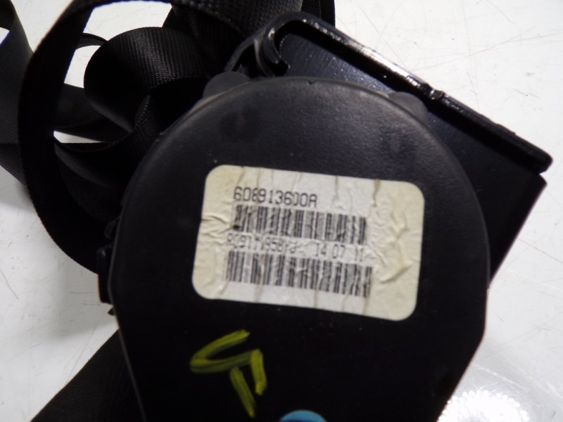 Recambio de cinturon seguridad trasero izquierdo para bmw x6 (e71) 3.0d referencia OEM IAM 72119120491 608913600A 