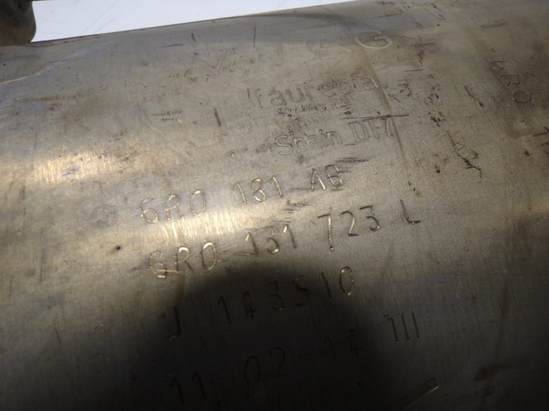 Recambio de catalizador para seat ibiza (6j5) 1.6 tdi referencia OEM IAM 6R0254700MX 6R0151723L 