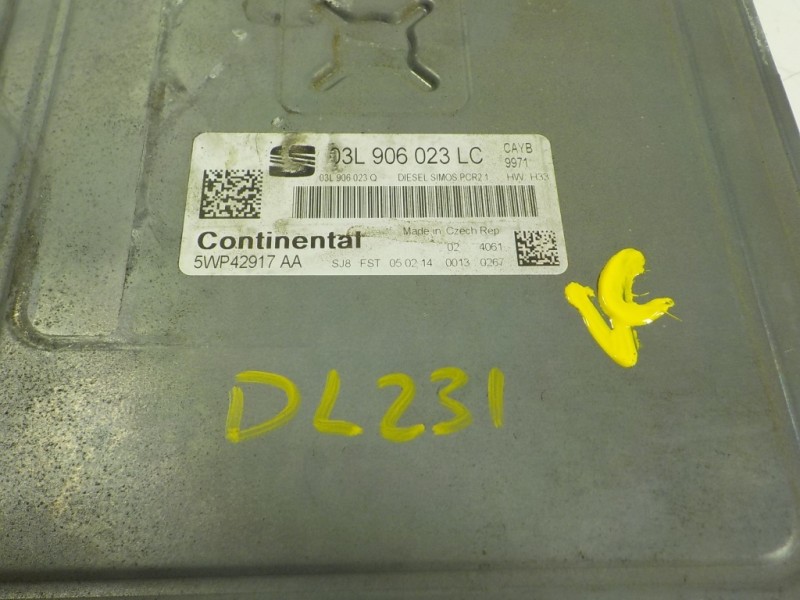 Recambio de centralita motor uce para seat ibiza (6j5) 1.6 tdi referencia OEM IAM 03L906023LC 03L906023LC 