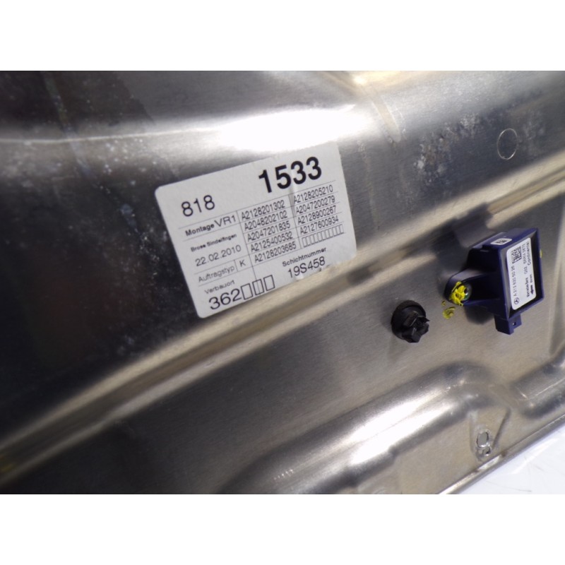 Recambio de elevalunas delantero derecho para mercedes-benz clase e (w212) lim. 3.0 cdi cat referencia OEM IAM A2127201679 A2128