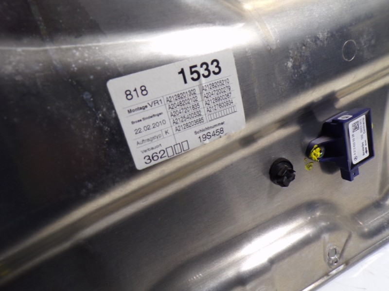 Recambio de elevalunas delantero derecho para mercedes-benz clase e (w212) lim. 3.0 cdi cat referencia OEM IAM A2127201679 A2128