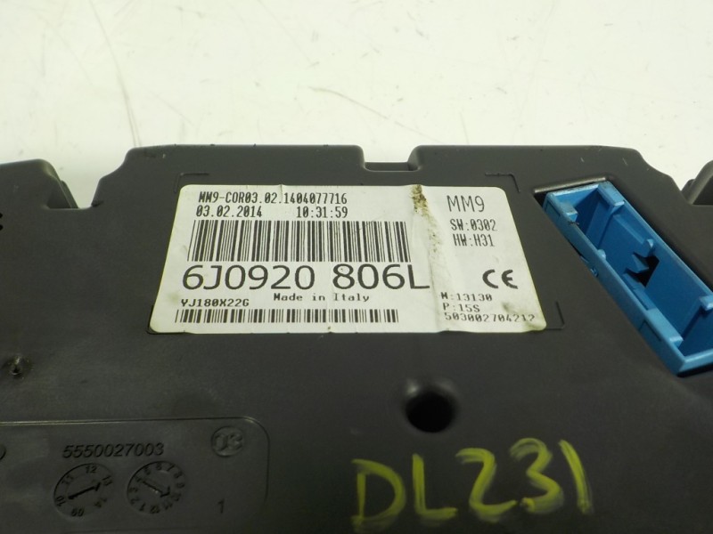 Recambio de cuadro instrumentos para seat ibiza (6j5) 1.6 tdi referencia OEM IAM 6J0920806L 6J0920806L 