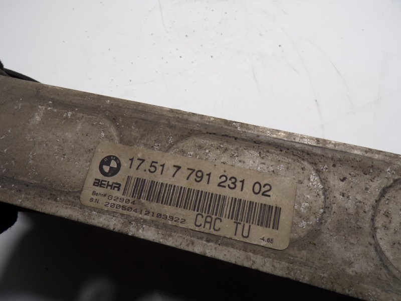 Recambio de intercooler para bmw x5 (e53) 3.0 turbodiesel cat referencia OEM IAM 17517791231 1751779123102 