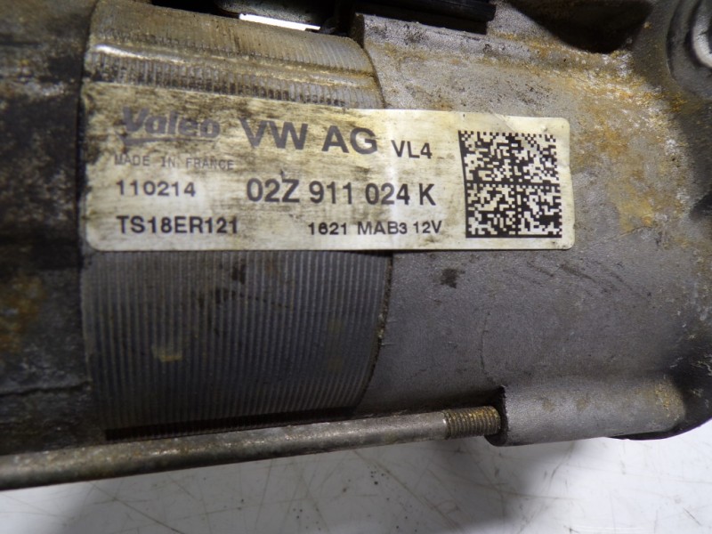 Recambio de motor arranque para seat ibiza (6j5) 1.6 tdi referencia OEM IAM 02Z911024K 02Z911024K 