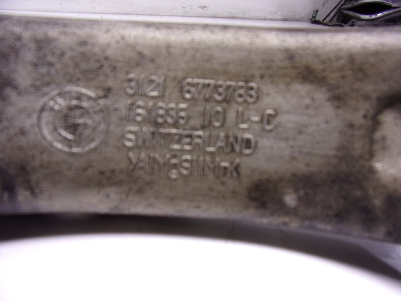 Recambio de mangueta delantera izquierda para bmw x6 (e71) 3.0d referencia OEM IAM 31216869869  31226867808