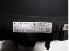 Recambio de cuadro instrumentos para mercedes-benz clase cla (w117) 2.1 cdi cat referencia OEM IAM A1179007901 A1179002601  2