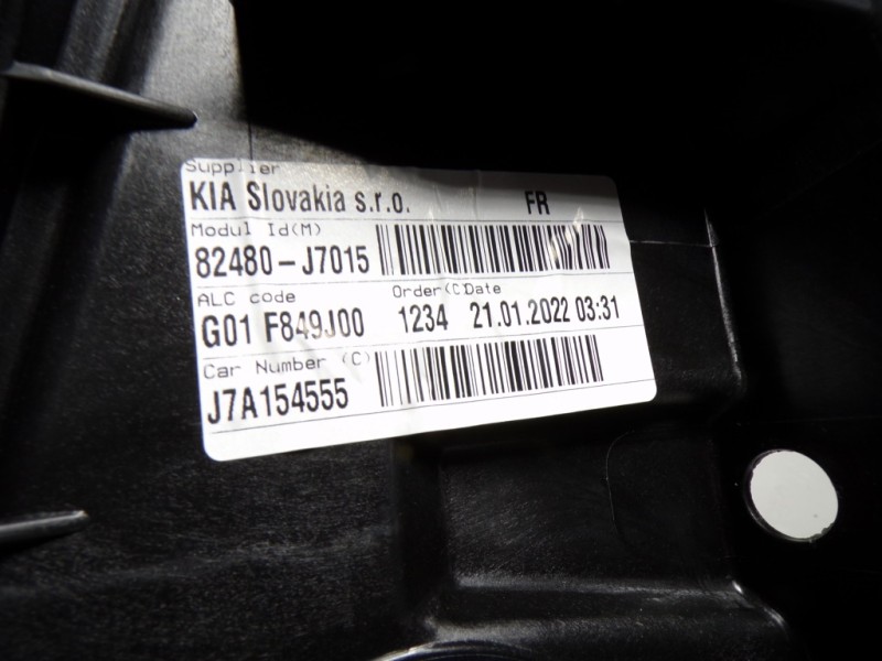 Recambio de elevalunas delantero derecho para kia ceed 1.0 tgdi cat referencia OEM IAM  82480J7015 