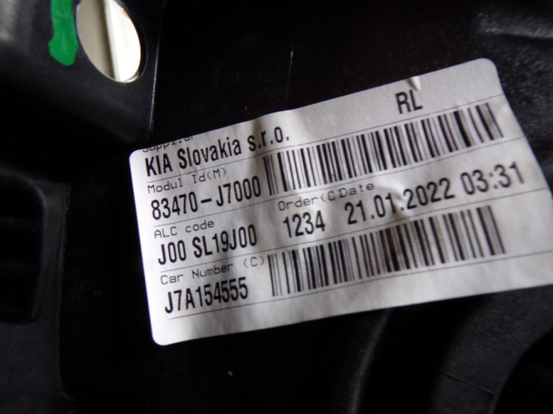 Recambio de elevalunas trasero izquierdo para kia ceed 1.0 tgdi cat referencia OEM IAM  83470J7000 