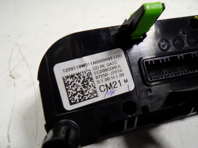 Recambio de mando climatizador para kia ceed 1.0 tgdi cat referencia OEM IAM  97250J7210 