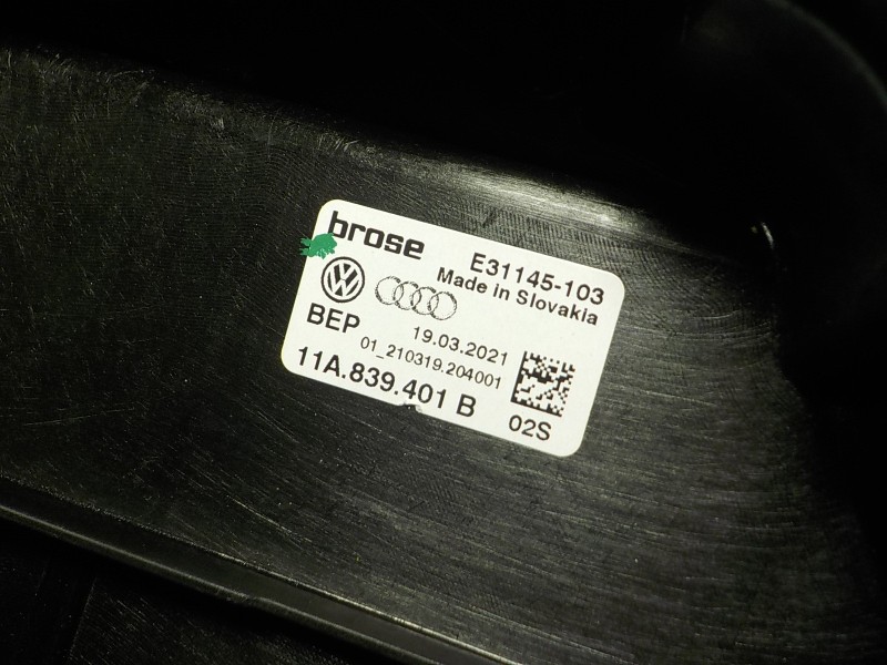 Recambio de elevalunas trasero izquierdo para audi q4 e-tron aq4e f4bac3 referencia OEM IAM  11A839401B 