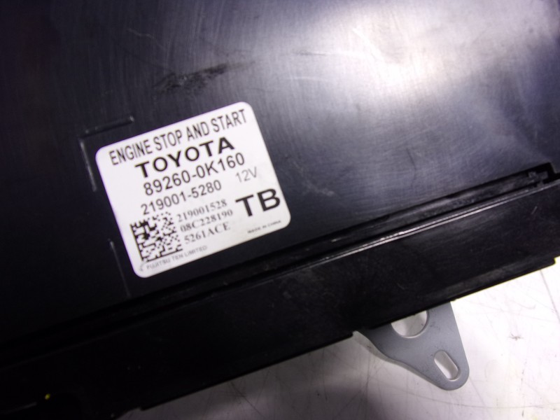 Recambio de modulo electronico para toyota hilux (3b/3c/3d) gr sport referencia OEM IAM 892600K160 892600K160 