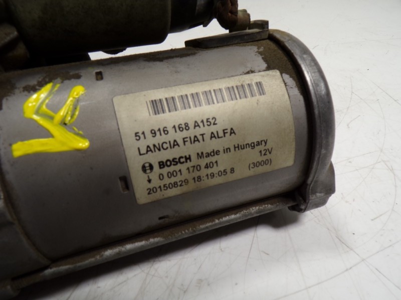 Recambio de motor arranque para fiat punto (199) 1.2 cat referencia OEM IAM 51804744 51916168A152 