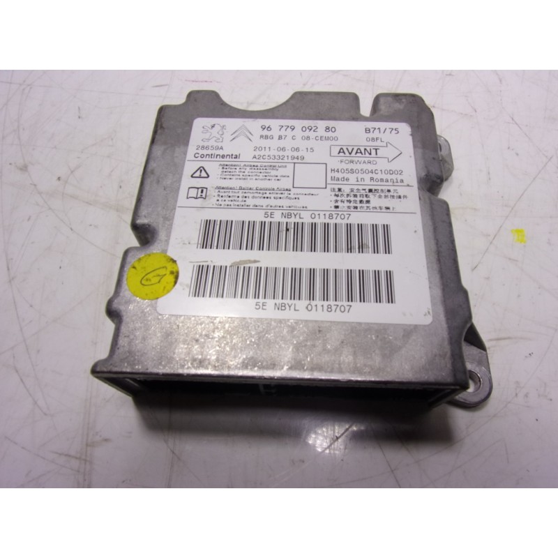 Recambio de centralita airbag para citroën c4 lim. 1.6 16v referencia OEM IAM  9677909280 