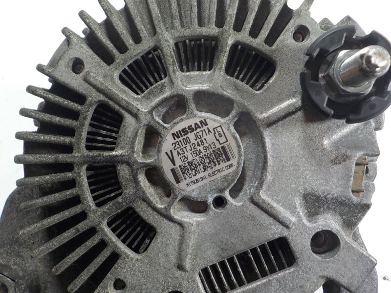 Recambio de alternador para renault koleos privilege referencia OEM IAM  23100JG71A 