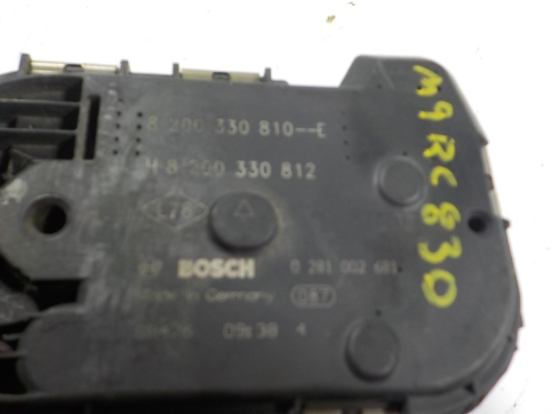 Recambio de caja mariposa para renault koleos privilege referencia OEM IAM  8200330810E 