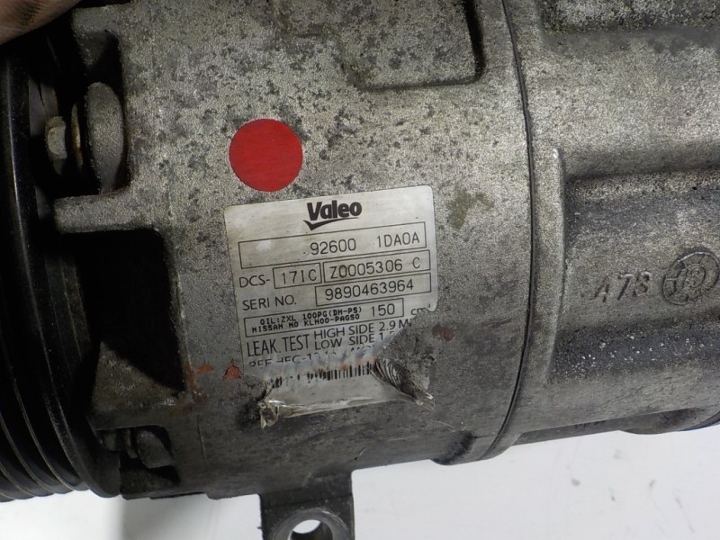 Recambio de compresor aire acondicionado para renault koleos privilege referencia OEM IAM  9890463964 