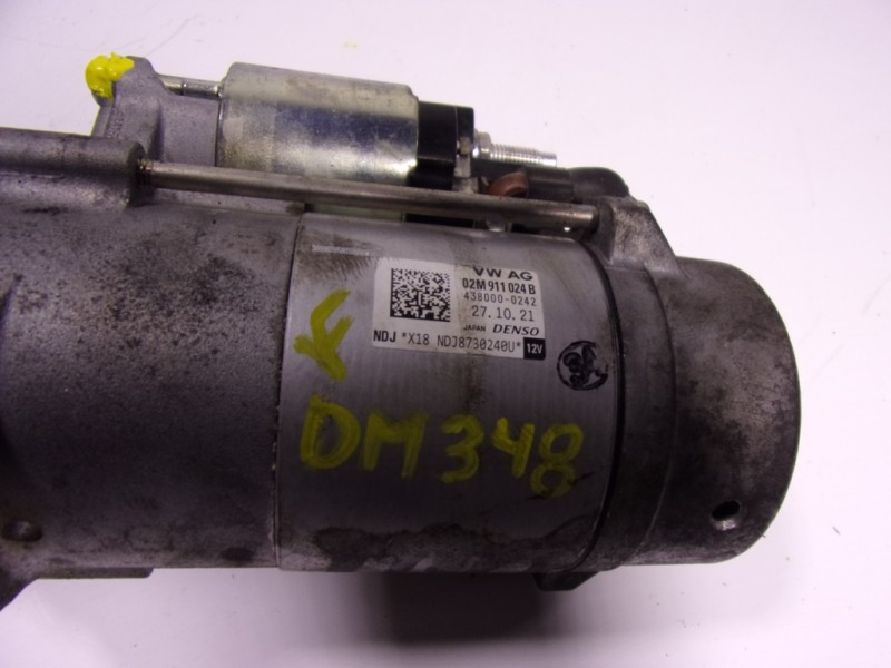 Recambio de motor arranque para seat leon (kl1) 2.0 tdi referencia OEM IAM  02M911024B 
