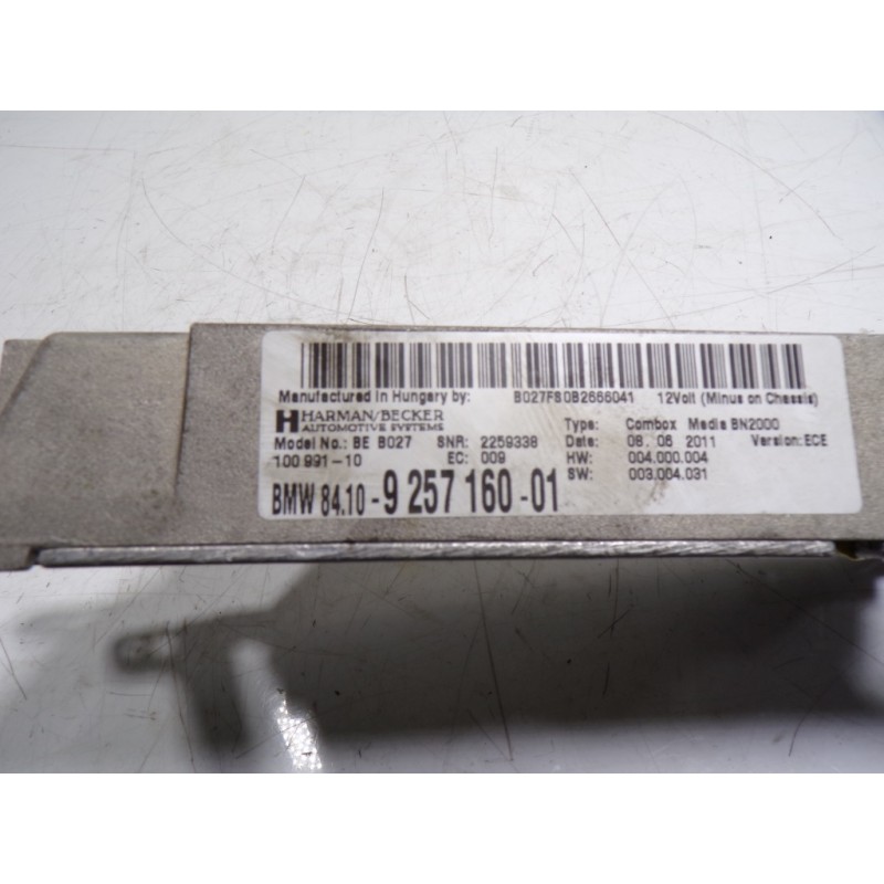 Recambio de modulo electronico para bmw x6 (e71) 3.0d referencia OEM IAM 84109257160 925716001 