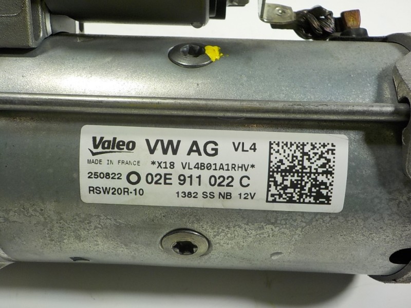 Recambio de motor arranque para seat leon sportstourer (kl8) style referencia OEM IAM 02E911022C 02E911022C 