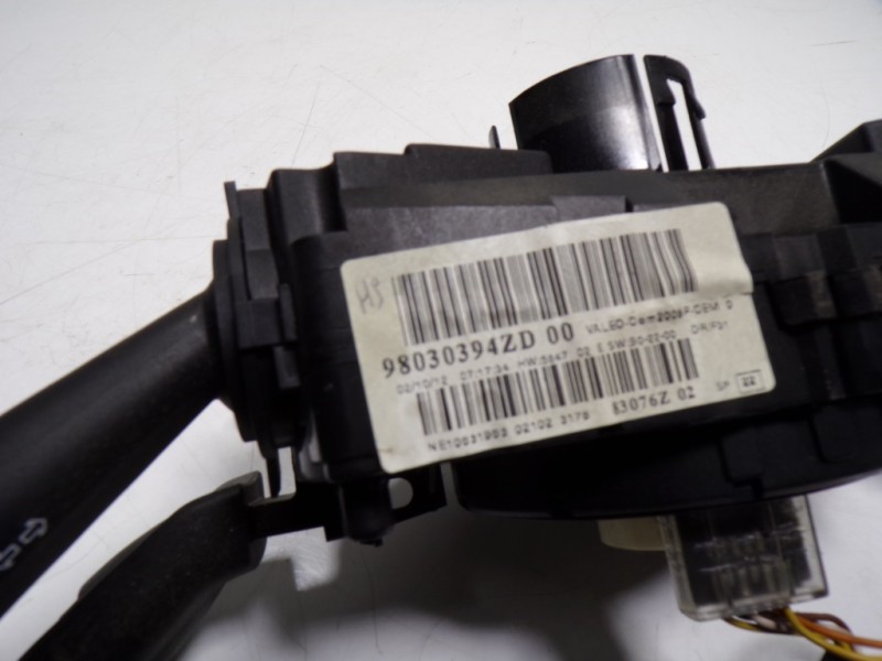 Recambio de mando luces para peugeot 208 1.2 12v vti referencia OEM IAM 98030394ZD 98030394ZD 