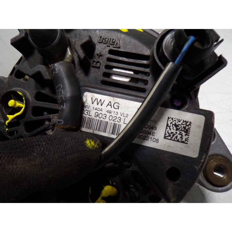 Recambio de alternador para volkswagen golf vii lim. (5g1) 1.6 tdi dpf referencia OEM IAM 03L903023L 03L903023L 