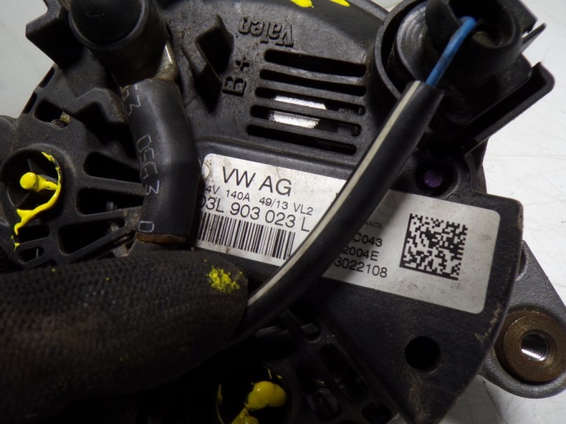 Recambio de alternador para volkswagen golf vii lim. (5g1) 1.6 tdi dpf referencia OEM IAM 03L903023L 03L903023L 