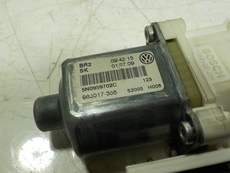 Recambio de motor elevalunas delantero derecho para volkswagen tiguan (5n1) 2.0 tdi referencia OEM IAM  5N0959702C 