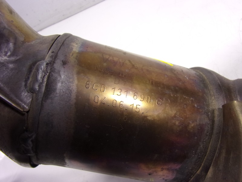 Recambio de catalizador para volkswagen polo (6c1) 1.2 tsi referencia OEM IAM 6C0254502EX 6C0131690G 