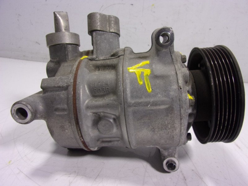 Recambio de compresor aire acondicionado para volkswagen polo (6c1) 1.2 tsi referencia OEM IAM 5Q0820803F 5Q0820803G 