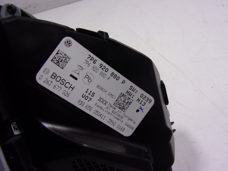 Recambio de cuadro instrumentos para volkswagen touareg (7p5) 3.0 v6 tdi dpf referencia OEM IAM 7P6920880P 7P6920880 