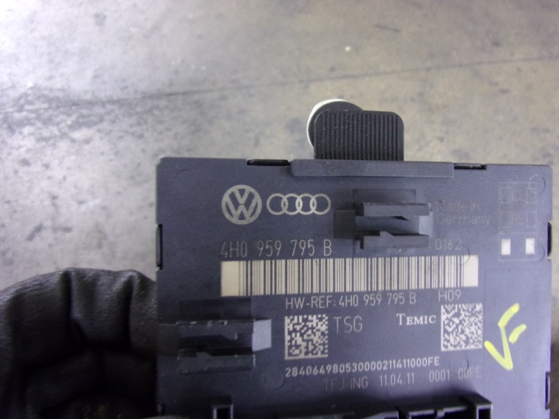 Recambio de centralita cierre para volkswagen touareg (7p5) 3.0 v6 tdi dpf referencia OEM IAM 4H0959795PZ01 4H0959795B 