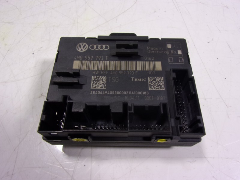 Recambio de centralita cierre para volkswagen touareg (7p5) 3.0 v6 tdi dpf referencia OEM IAM 4H0959793ACZ09 4H0959793F 