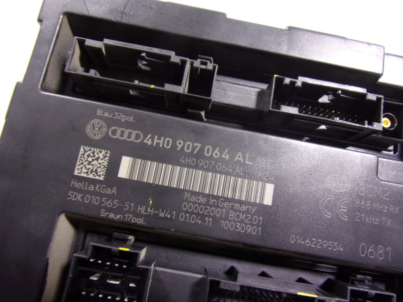 Recambio de modulo electronico para volkswagen touareg (7p5) 3.0 v6 tdi dpf referencia OEM IAM 4H0907064AL 4H0907064AL 