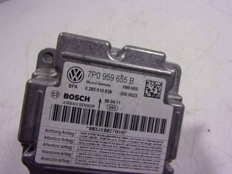 Recambio de centralita airbag para volkswagen touareg (7p5) 3.0 v6 tdi dpf referencia OEM IAM 7P0959655B02K 7P0959655B 