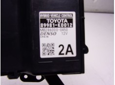 Recambio de modulo electronico para toyota yaris 1.5 vvti hev referencia OEM IAM  89981K0012  2
