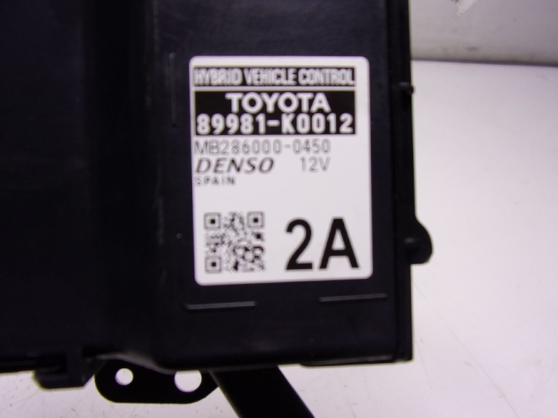 Recambio de modulo electronico para toyota yaris 1.5 vvti hev referencia OEM IAM  89981K0012 