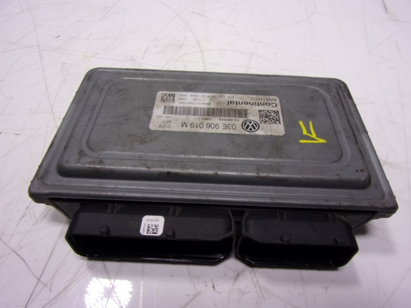 Recambio de centralita motor uce para volkswagen polo (6r1) 1.2 12v referencia OEM IAM 03E906019AK 03E906019M 