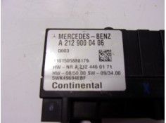 Recambio de modulo electronico para mercedes-benz clase clk (w207) coupe 250 cgi blueefficiency referencia OEM IAM  A2129000406  2