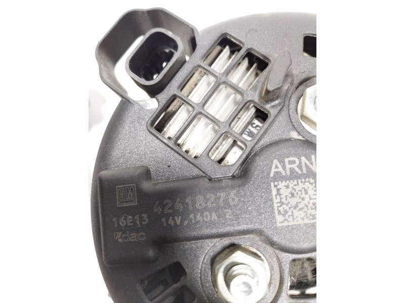 Recambio de alternador para opel mokka 1.6 cdti dpf referencia OEM IAM  42418276 